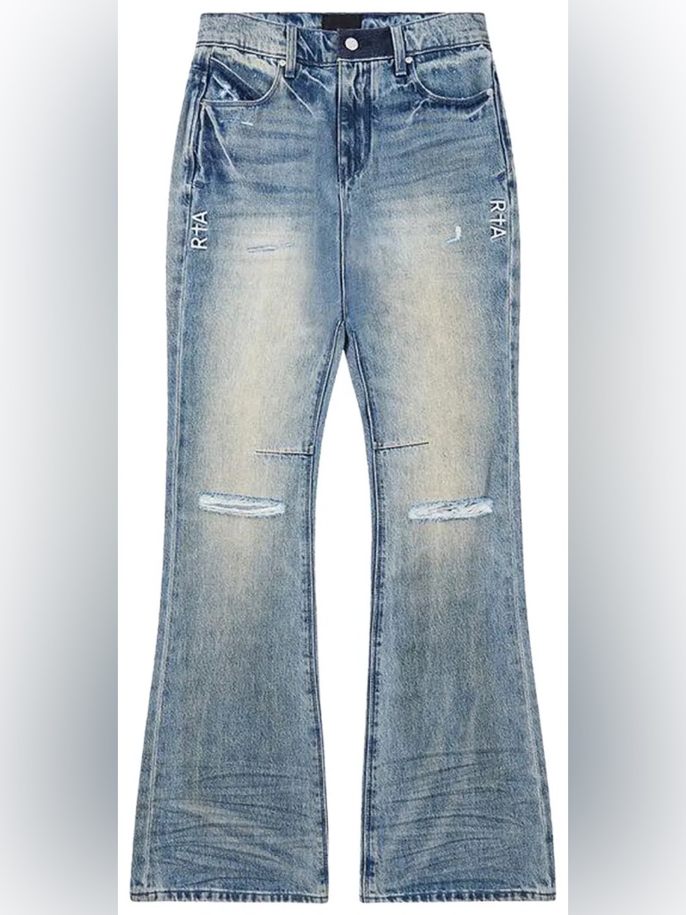 RtA Clayton Jean 'Distressed White Paint'